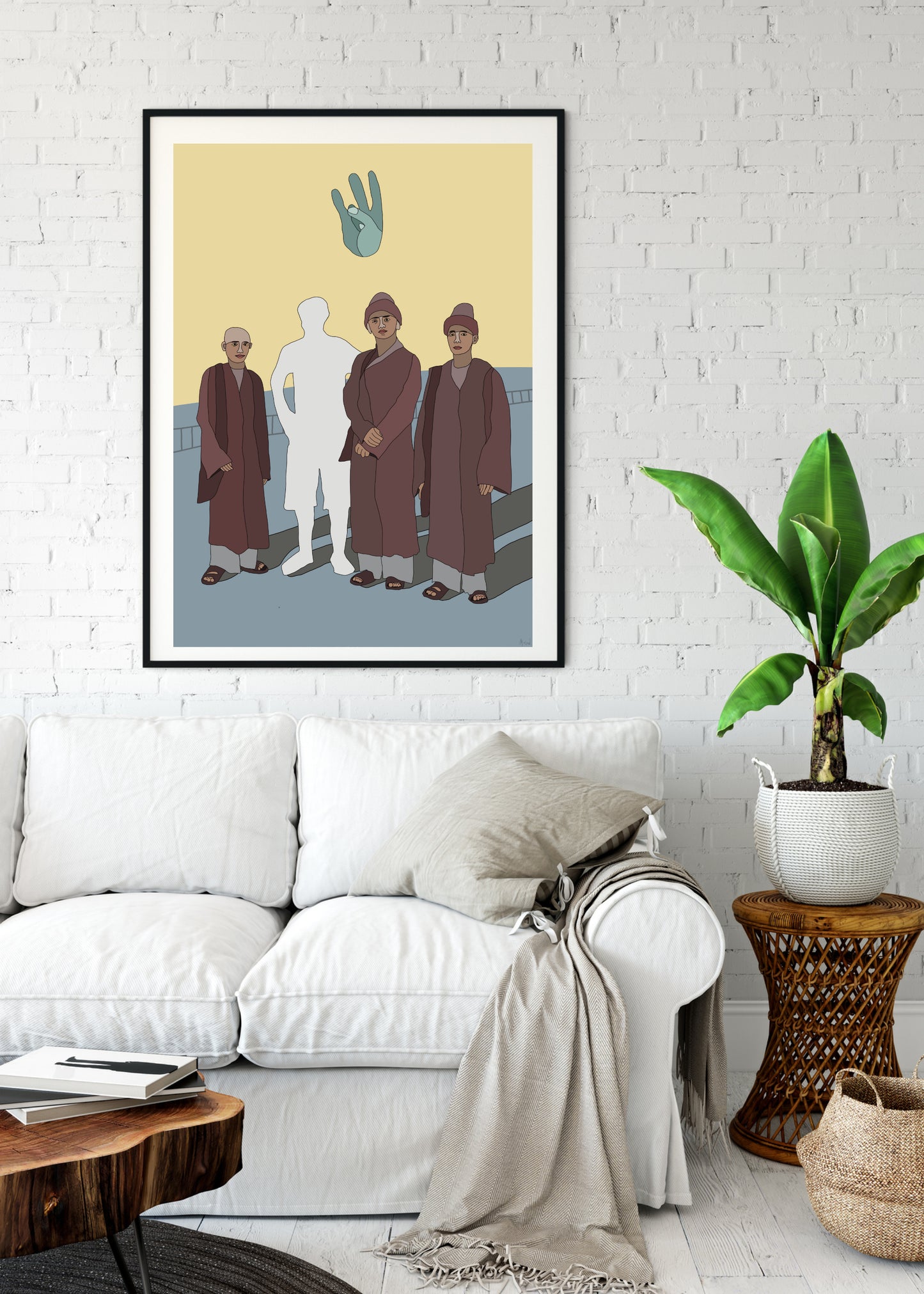 THE THREE MONKS