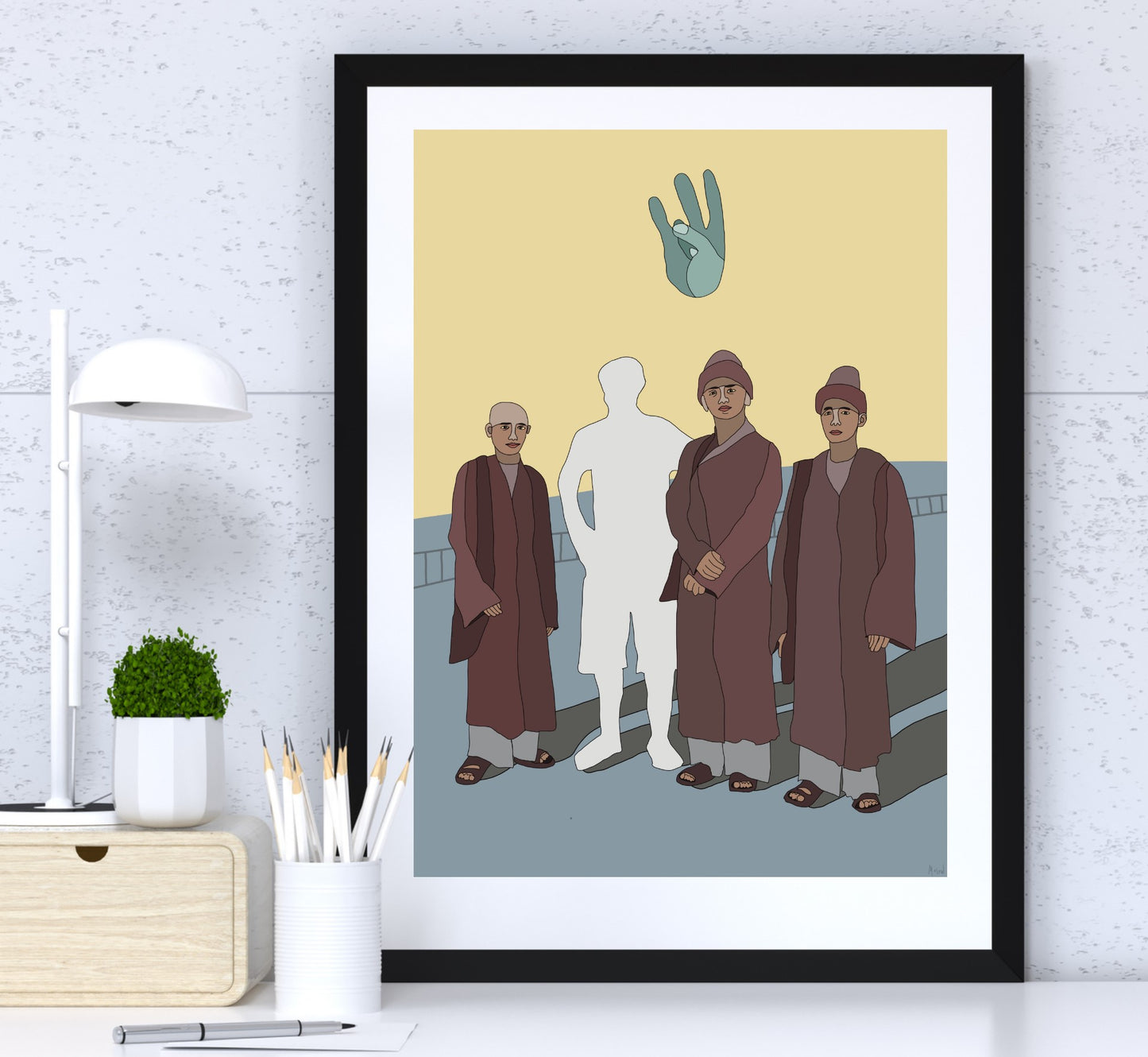 THE THREE MONKS