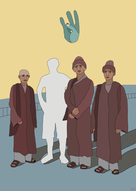 THE THREE MONKS